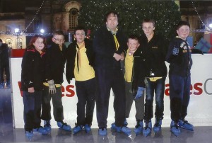 Skating - Winter Wonderland Cardiff 2015